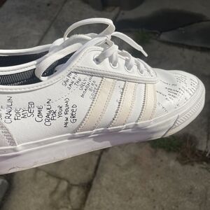 🔥 Adidas x Mark Gonzales Adi Ease Classified Gonz – White / Black Sz 10 🔥